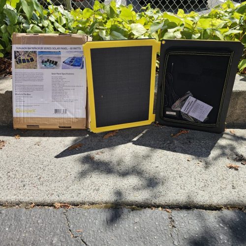 Sunjack 60 Watt 4 Panel Solar Charger