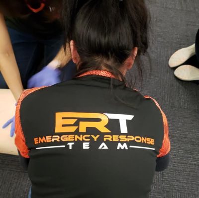 ERT Team Shirt Pic CPR & First Aid Certification