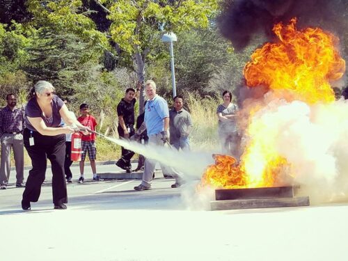 Fire Safety & Extinguisher Use